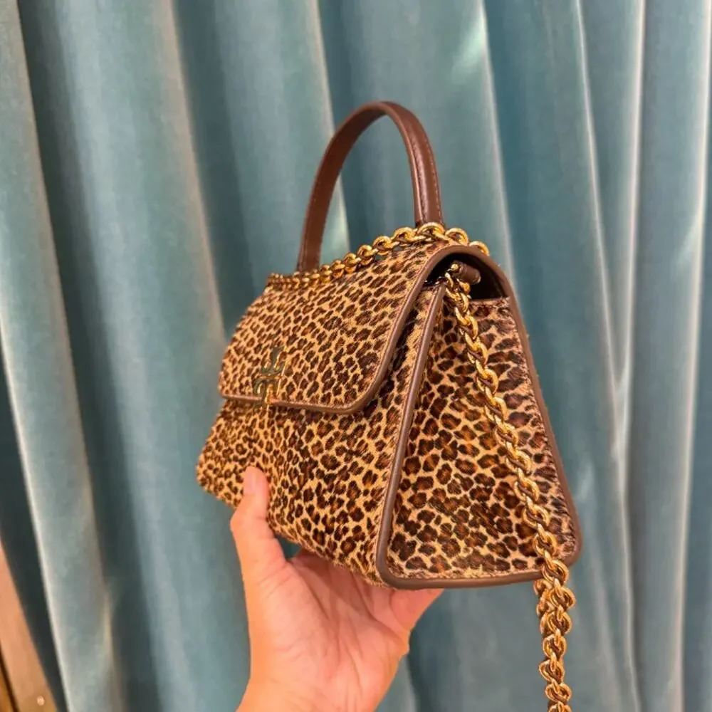 NEW‼️Tory Burch Britten Haircalf Top Handle Bag 188370 $600
